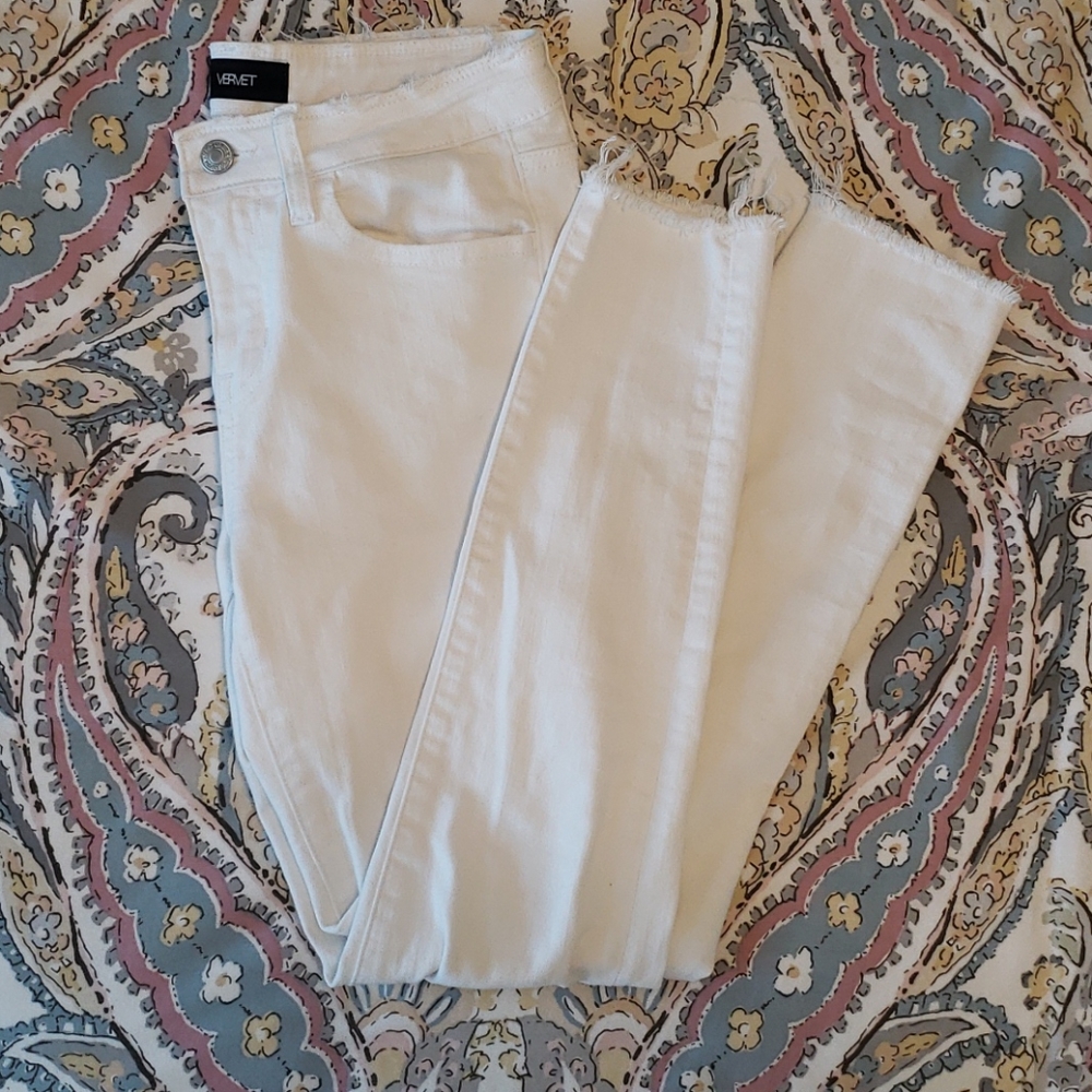 White jeans